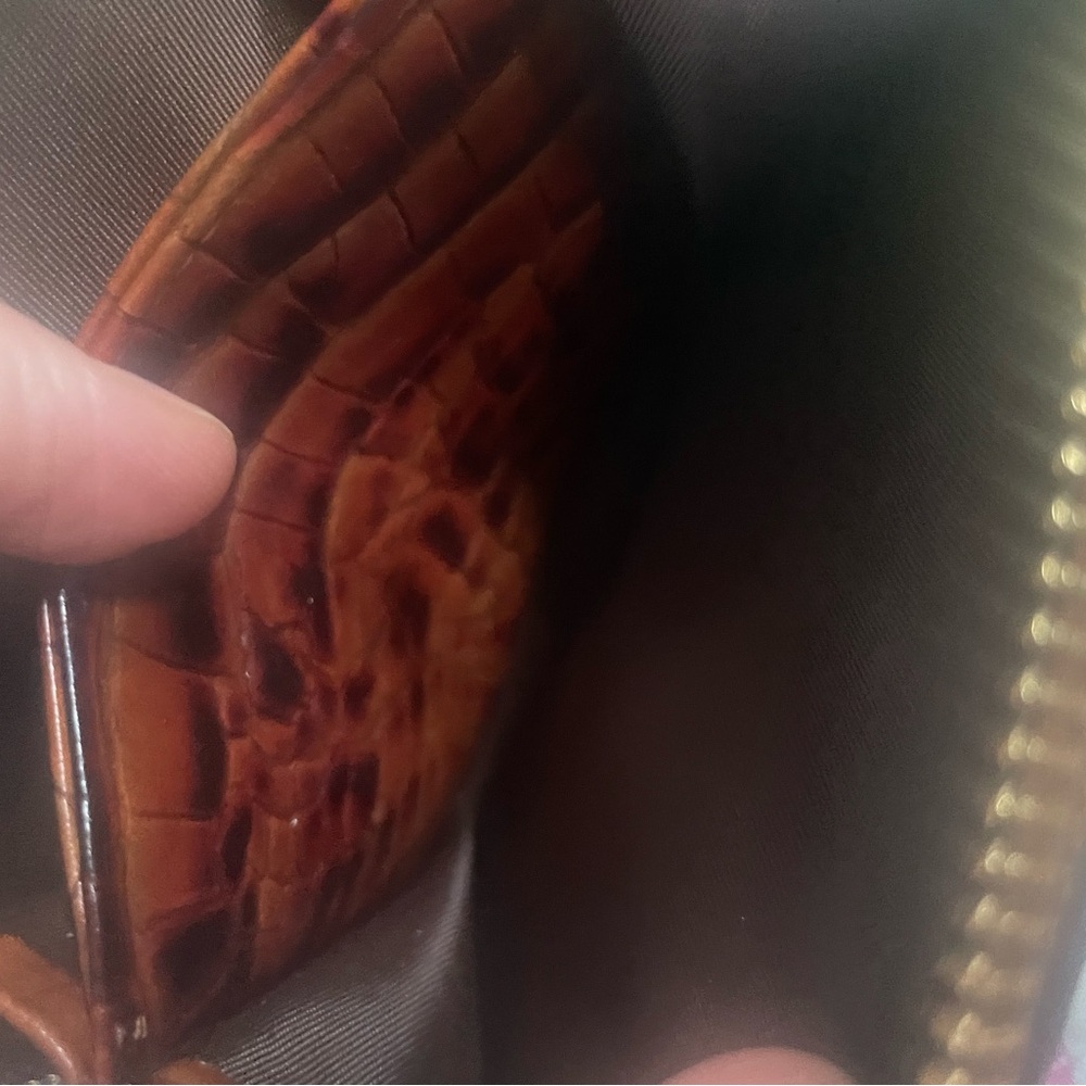 Brahmin Pecan Melbourne Wallet Coin Purse 👛 - Picture 9 of 12